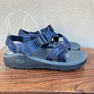 Chaco Z Cloud Trail Hiking Strappy Adjustable Navy Blue Sandals Mens 7